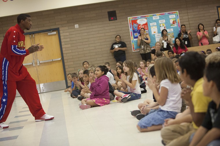 Anti-Bullying with Harlem Globetrotter
